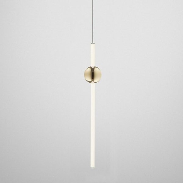 Linear Chandelier Metal Glass Kitchen Dining Room Ceiling Light - Image 7