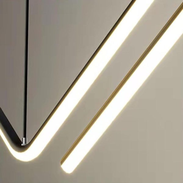 Zigzag Wave Dining Room Pendant Light Nordic Pendant Lighting - Image 7