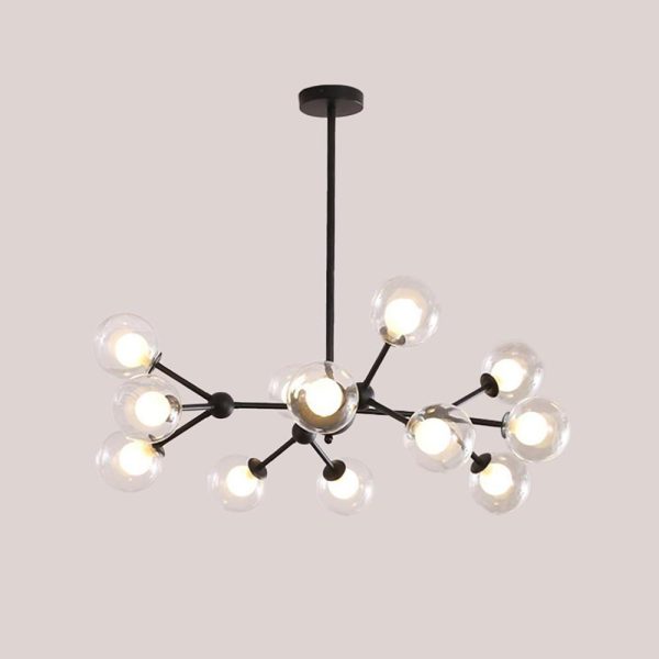 Modern Sputnik Chandelier Bubble Chandelier 12 Bulbs - Image 5
