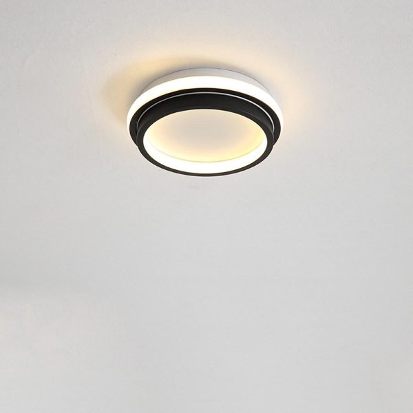 PVC Metal Flush Mounted Ceiling Light Modern LED Light - Image 3