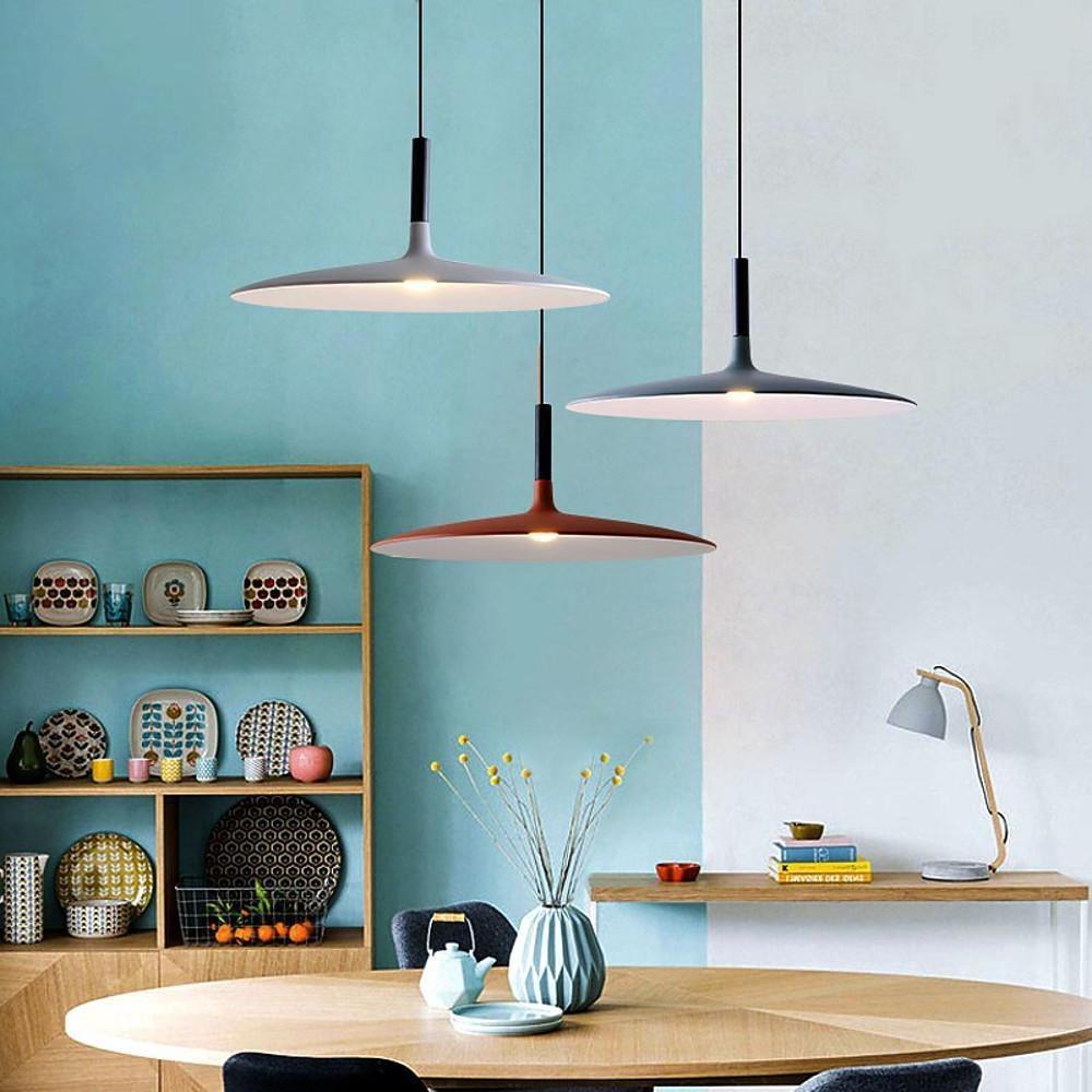 ekiwvr1597226481653-f8089bac-b007-4d66-8c1d-c8561e196630-925278-1.jpg Flat Circular Design Industrial Pendant Lighting Modern Metal Kitchen Lighting Dining Room Lighting Ceiling Light - Image 1