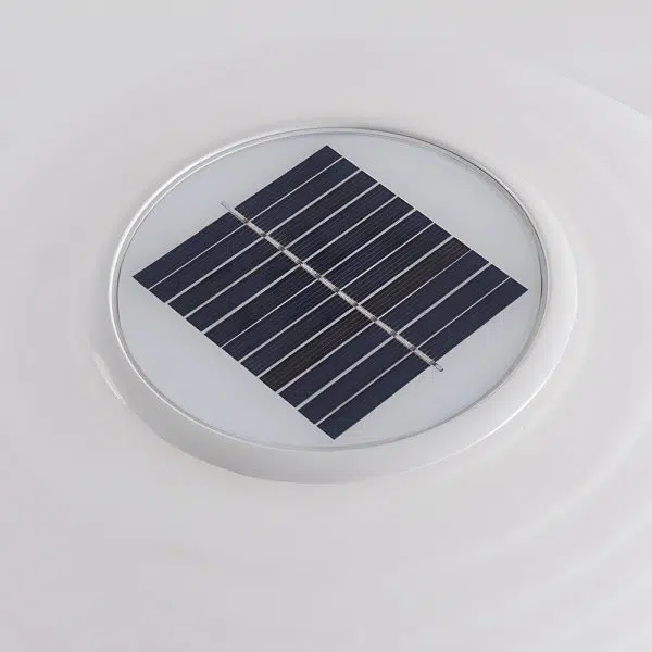 Elegant Solar Powered Post Light LED Spiral Design Lamp with 3 Color Temperatures and IP65 Waterproof - Image 4