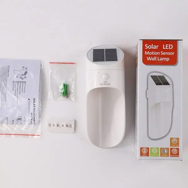 European Style Outdoor Solar LED Wall Lamp Eco-friendly Garden Lighting - Image 6