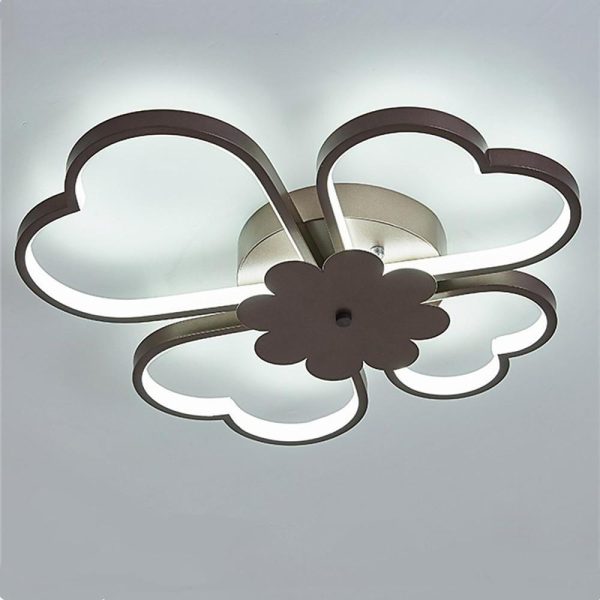 Bespoke Metal Flower LED Flush Mount Ceiling Light for Bedroom - Image 5