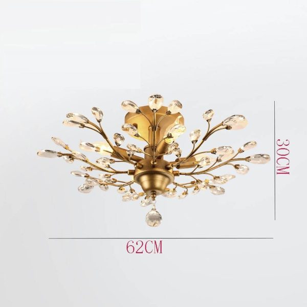 Unique Contemporary Chandeliers Crystal Flower Chandelier for Living Room - Image 12