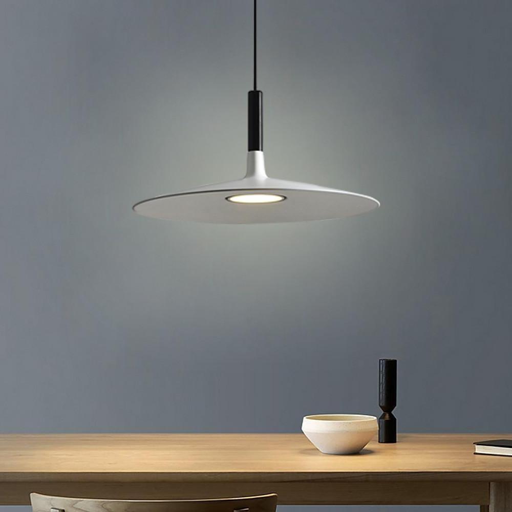 gvzs1606467033103-6097fd9d-7813-4241-9c6b-cb877f88104e.jpg Flat Circular LED Nordic Pendant Lighting Hanging Ceiling Lights - Image 1