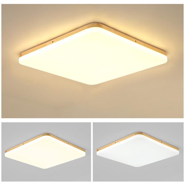 Circular Dimmable LED Nordic Ceiling Lights Flush Mount Lighting - Image 5