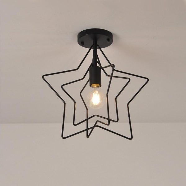 Multiple Metal Star LED Modern Pendant Lighting Hanging Ceiling Lights - Image 6