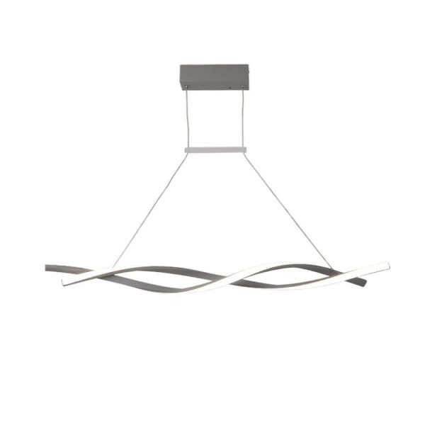 Interwoven Waves LED Modern Pendant Lighting Hanging Lamp Island Lights - Image 9