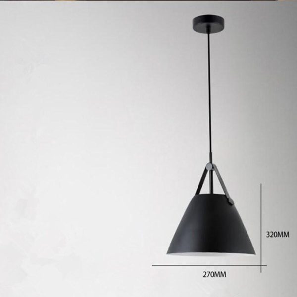 Creative Conical Metal Nordic Pendant Lighting Kitchen Island Lighting - Image 5