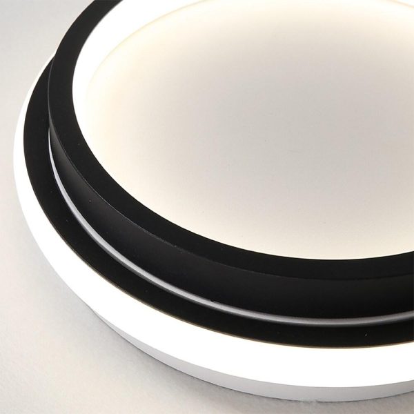 PVC Metal Flush Mounted Ceiling Light Modern LED Light - Image 6