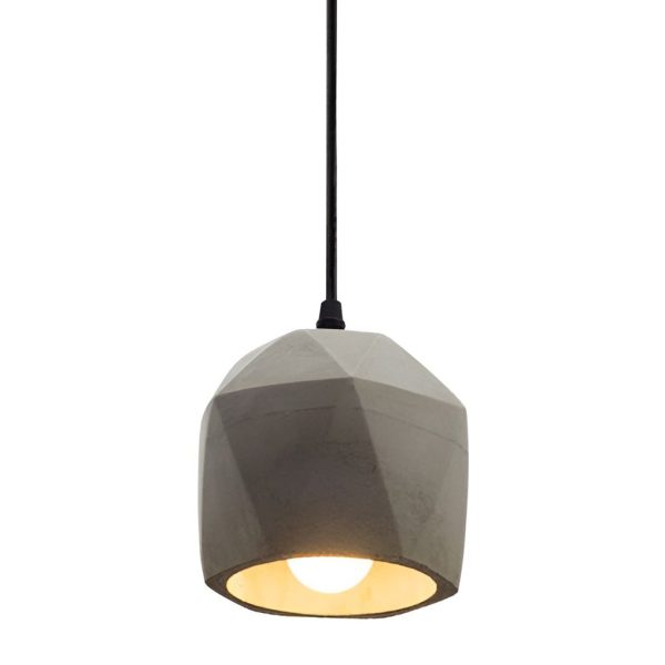 Industrial Style Cement Pendant Light Hanging Lamp Farmhouse Chandelier - Image 7