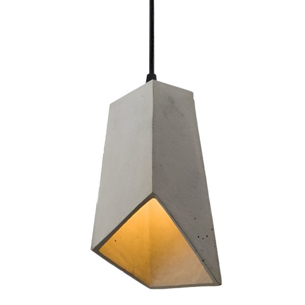 Industrial Style Cement Pendant Light Hanging Lamp Farmhouse Chandelier - Image 10