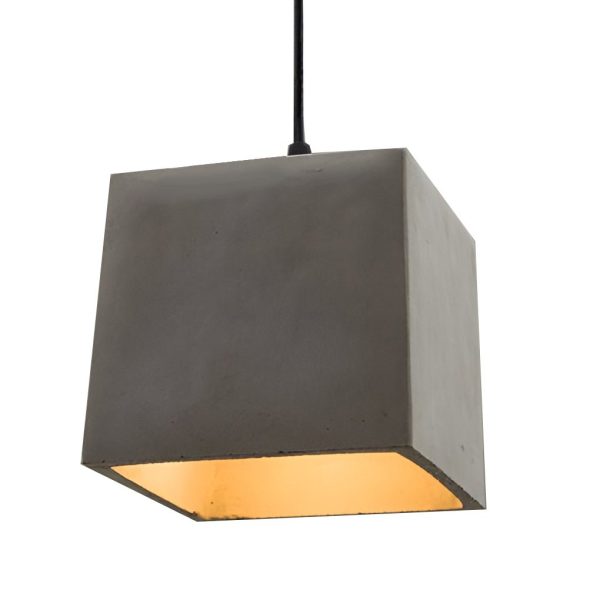 Industrial Style Cement Pendant Light Hanging Lamp Farmhouse Chandelier - Image 8