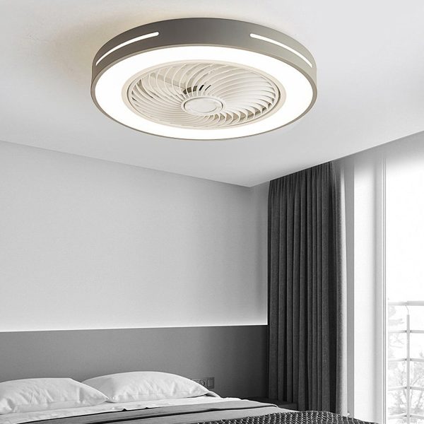 Inverter Bladed Ceiling Fans Light Intelligent Ceiling Fan Lamp with Remote Control Wind-guiding - Image 3