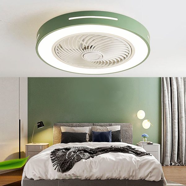 Inverter Bladed Ceiling Fans Light Intelligent Ceiling Fan Lamp with Remote Control Wind-guiding - Image 2