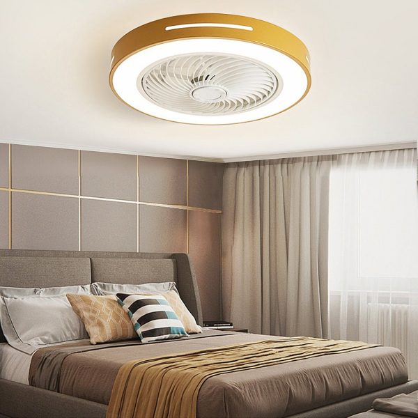 Inverter Bladed Ceiling Fans Light Intelligent Ceiling Fan Lamp with Remote Control Wind-guiding - Image 4