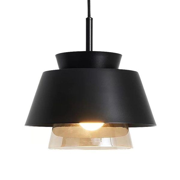 Traditional Metal Glass LED Modern Pendant Lights Hanging Lamp Island Lights - Image 3