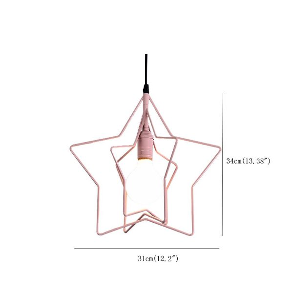 Multiple Star Shaped LED Modern Pendant Light Hanging Lamp Island Lights - Image 23