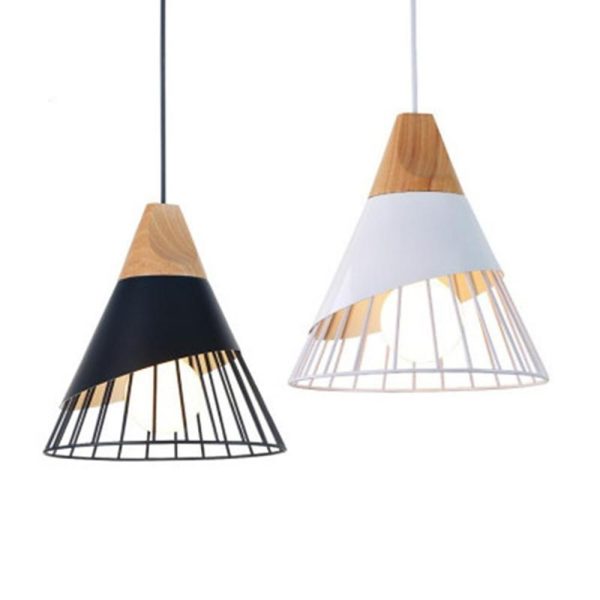 Metal Kitchen Island Pendant Lighting Abstract Cone Shaped Pendant Lighting - Image 3