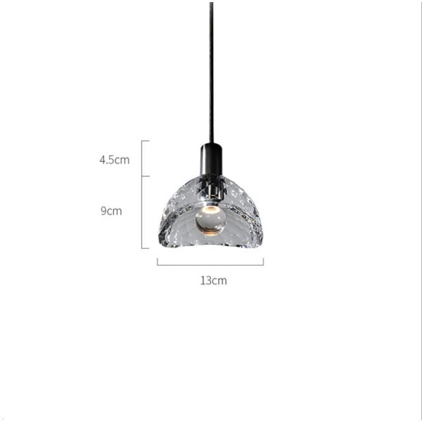 LED Nordic Crystal Pendant Lighting Island Lights Hanging Lamp Chandelier - Image 6