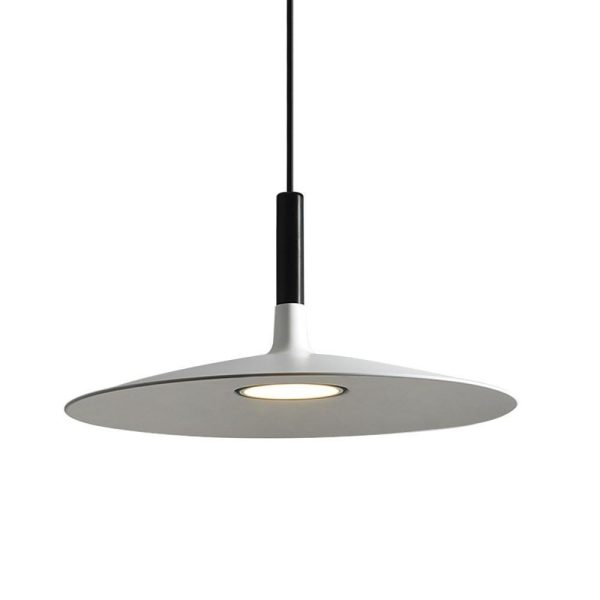 Flat Circular LED Nordic Pendant Lighting Hanging Ceiling Lights - Image 17