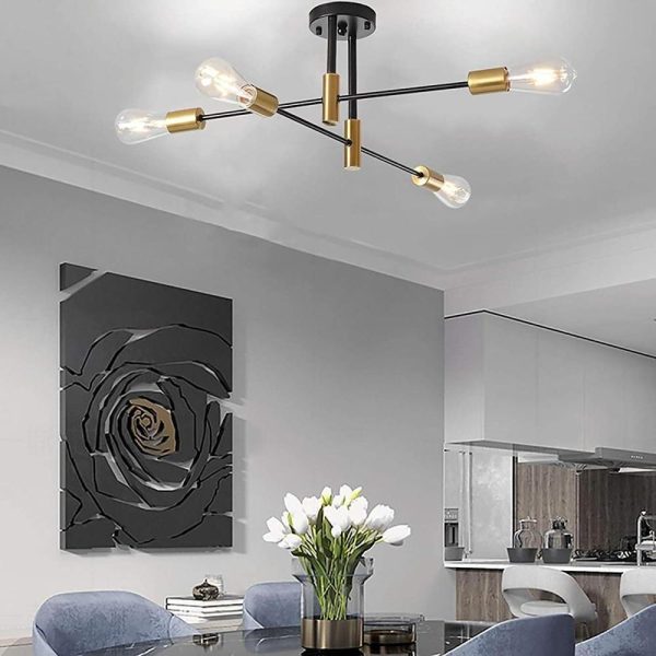 Modern Semi Flush Mount Lights Lighting Up Your Surroundings - Image 2