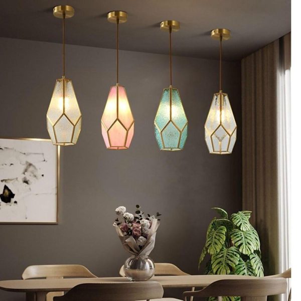 Elongated Cylindrical Metal Pendant Lighting for Kitchen Island Ceiling Light - Image 2