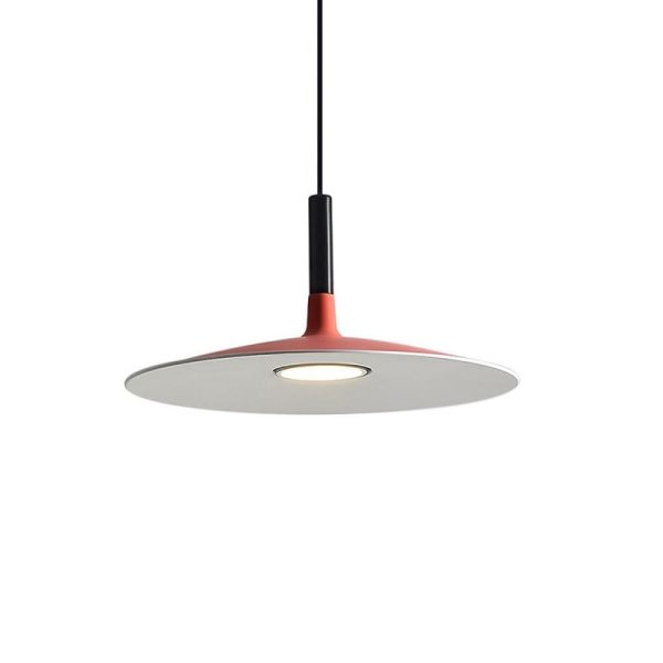 Flat Circular Design Industrial Pendant Lighting Modern Metal Kitchen Lighting Dining Room Lighting Ceiling Light - Image 7