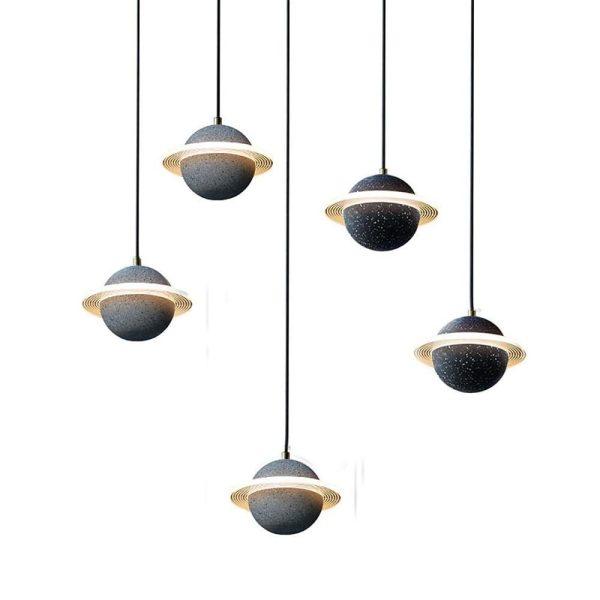 Saturn Pendant Lighting for Kitchen Island Acrylic Pendant Lighting - Image 6