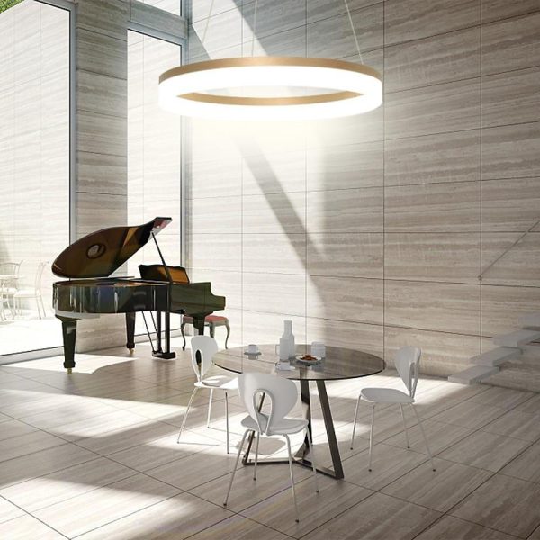 Flat Circular Island Kitchen Pendant Lighting Contemporary Pendant Light - Image 3