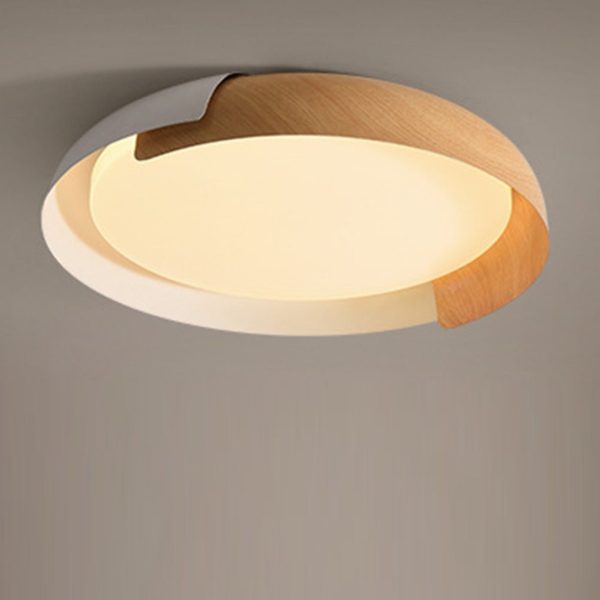 Minimalist LED Stepless Dimming Personality Round Ceiling Light for Bedroom - Image 8