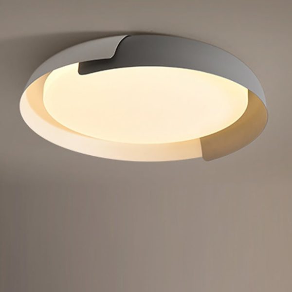 Minimalist LED Stepless Dimming Personality Round Ceiling Light for Bedroom - Image 9