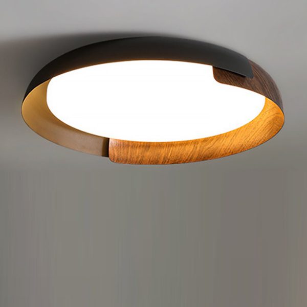 Minimalist LED Stepless Dimming Personality Round Ceiling Light for Bedroom - Image 10