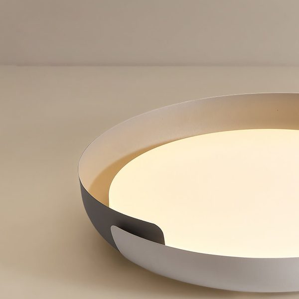 Minimalist LED Stepless Dimming Personality Round Ceiling Light for Bedroom - Image 11