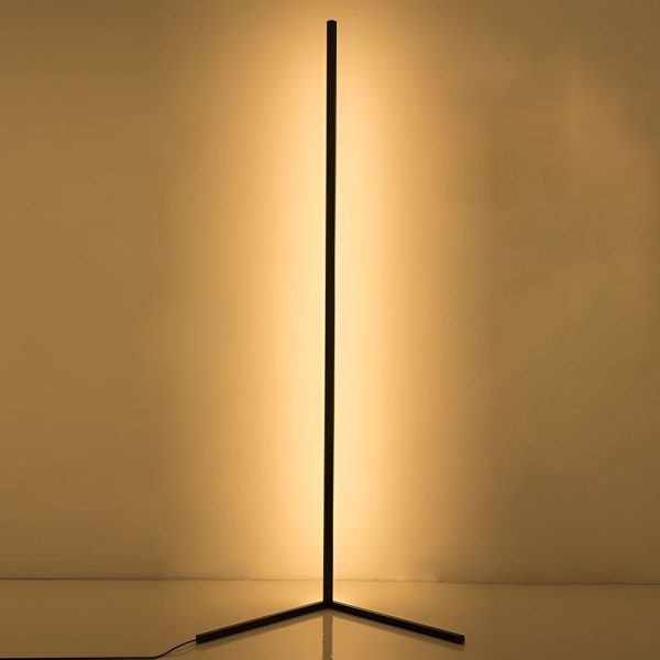Remote Control RGB Dimmable LED Corner Floor Lamp - Image 8