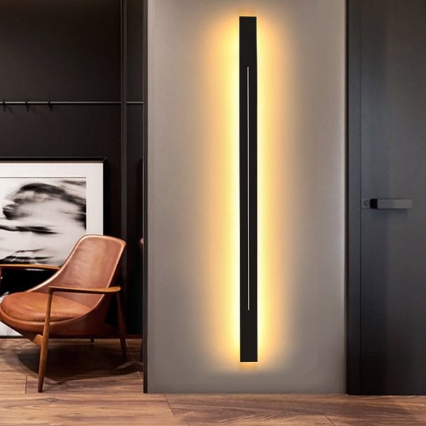 Long Strip Three Step Dimming LED Modern Wall Lights Sconces Lighting - Image 3