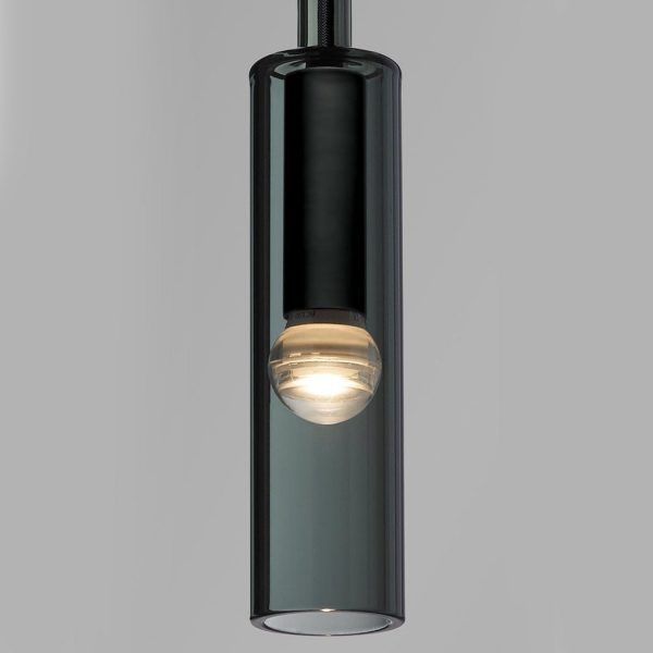 Minimalist Unique Linear Glass Chandelier for Living Room Background Wall Dining Room - Image 7