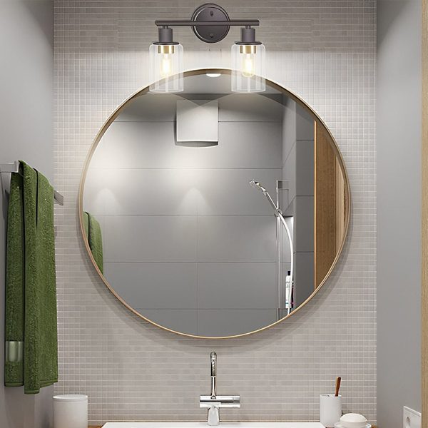 Industrial Plug-In Glass Wall Sconce Creative Bathroom & Bedroom Vanity Lighting - Image 6