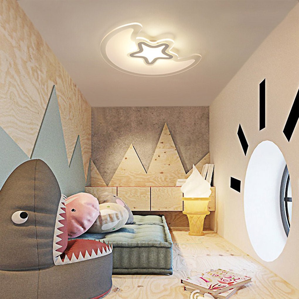 modern-creative-special-shaped-trichromatic-dimming-moon-star-ceiling-light-952442.jpg Modern Creative Special-shaped Trichromatic Dimming Moon Star Ceiling Light - Image 1