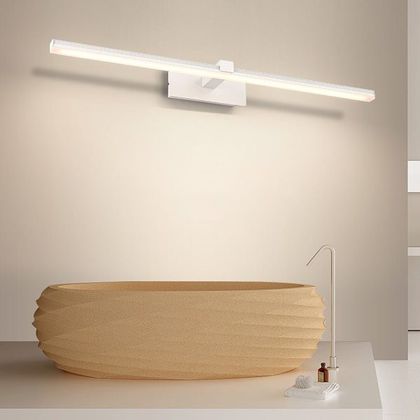 24''/31''/35'' Modern Linear Bathroom Vanity Light Bar with LED Mirror Wall Illumination - Image 3