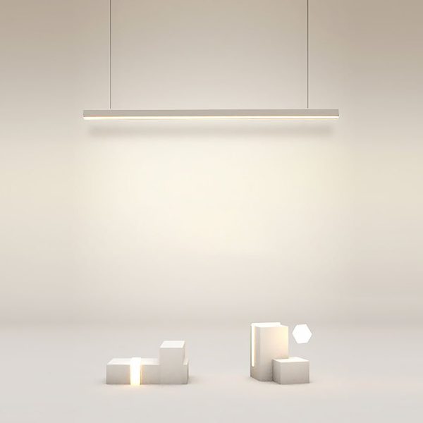 Modern Linear Farmhouse Black Chandelier - Image 2