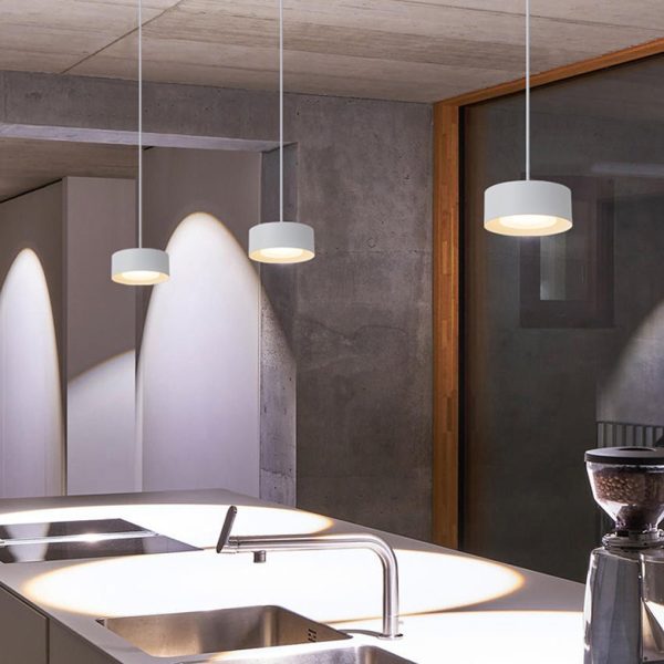 Modern Minimalist Iron Round Chandelier for Living Room Dining Room Cafe - Image 3