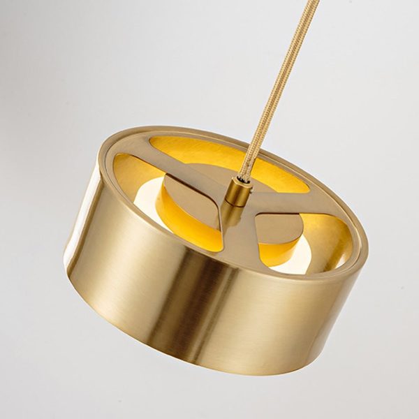 Modern Minimalist Iron Round Chandelier for Living Room Dining Room Cafe - Image 10