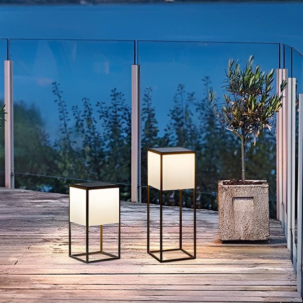 Modern Outdoor Post Lights Solar Deck Post Lights Garden Lights Outside Lights - Image 5