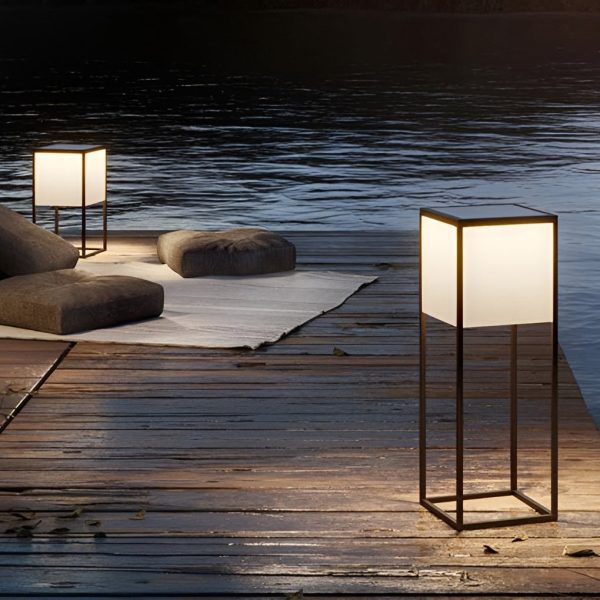 Modern Outdoor Post Lights Solar Deck Post Lights Garden Lights Outside Lights - Image 3