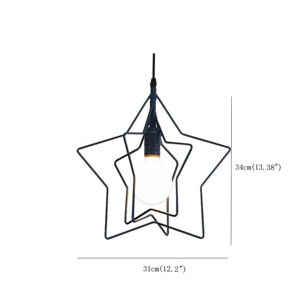 Multiple Star Shaped LED Modern Pendant Light Hanging Lamp Island Lights - Image 22