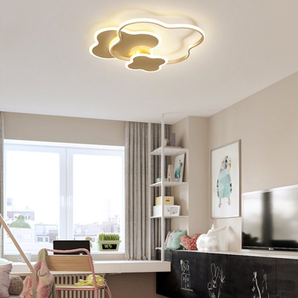 Nordic Creative Cloud Shape Personalized Decorative LED Ceiling Lamp for Kid's Room - Image 6