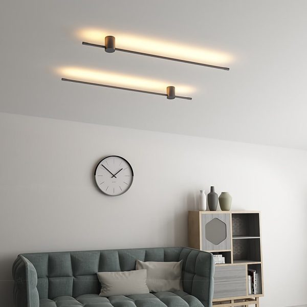 Nordic Linear Ultra-thin Long Strip LED Wall Lamp for Bedside Background Wall - Image 2