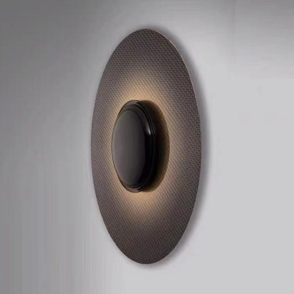 Nordic Minimalist Round Background Decorative LED Wall Lamp for Living Room Bedside - Image 7